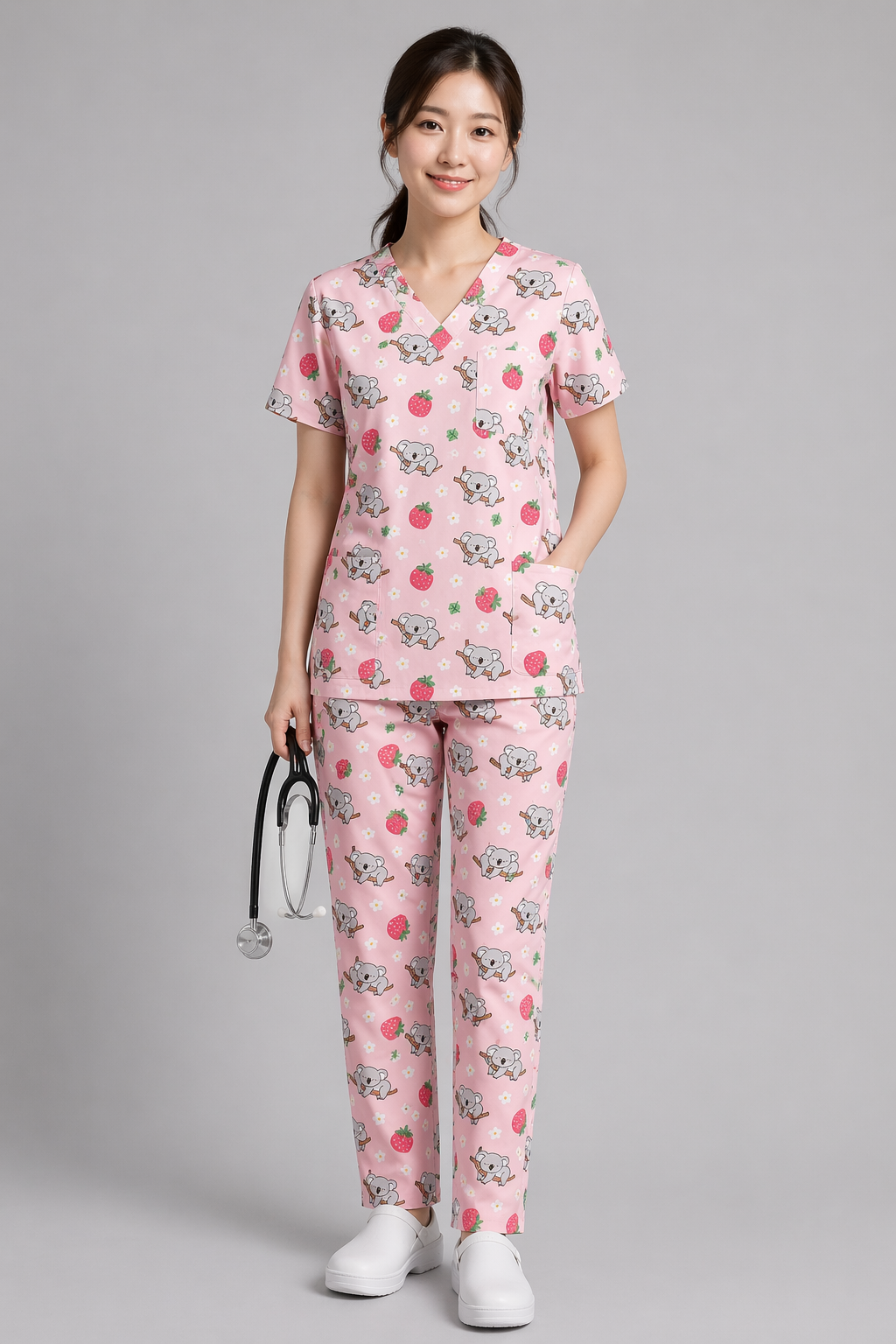 Pink Koala & Strawberry
