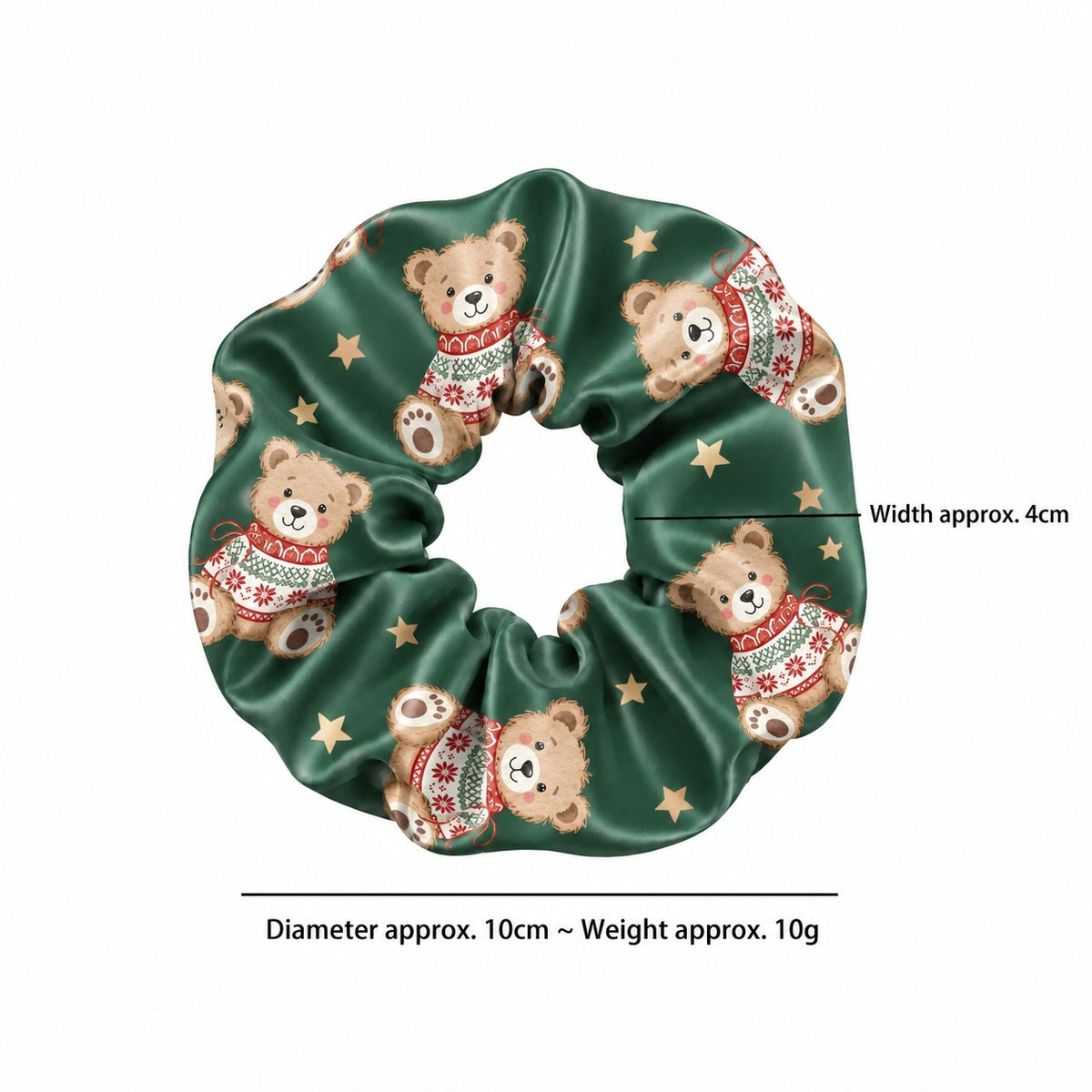 Cuddly (Earrings plus Scrunchie)
