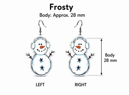 Frosty (Earrings plus Hair Claw)
