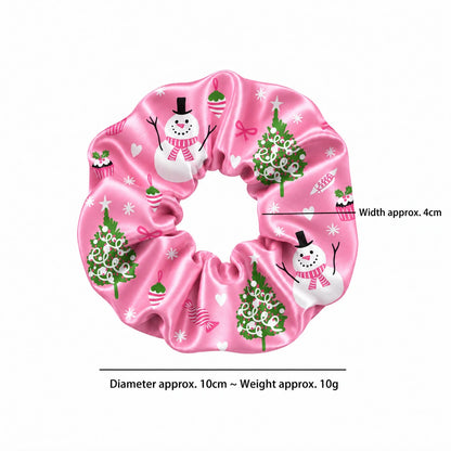 PinkMas (Earrings plus Scrunchie)